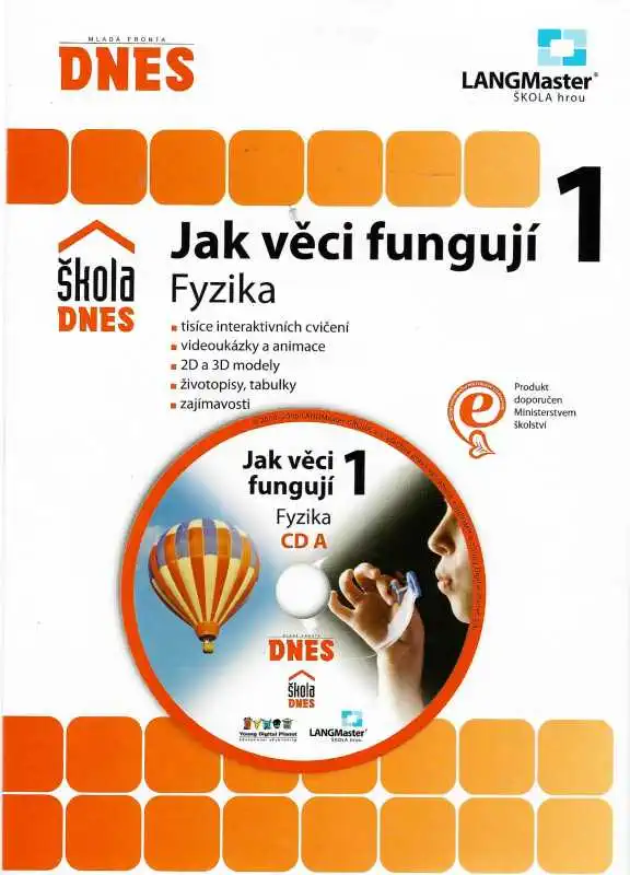 Jak věci fungují 1 - Fyzika - CD papírová pošetka