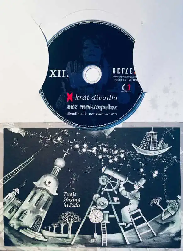 Věc Makropulos - x krát divadlo - DVD /dárkový obal/