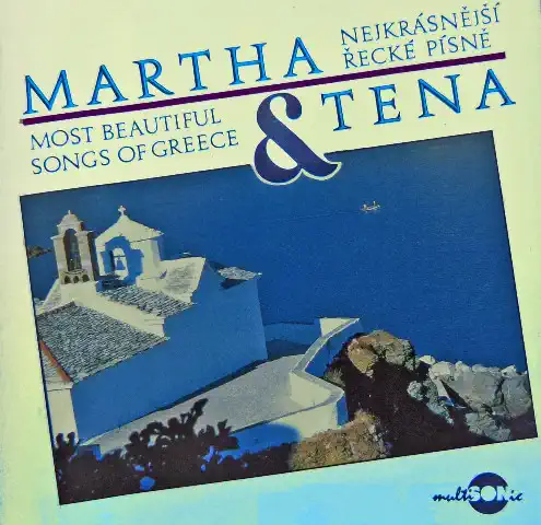 Martha & Tena - Nejkrásnější řecké písně - CD /plast/