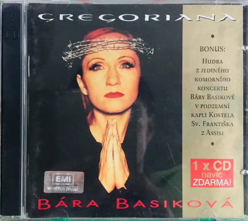 Bára Basiková - Gregoriana - 2xCD /plast/ /bazarové zboží/