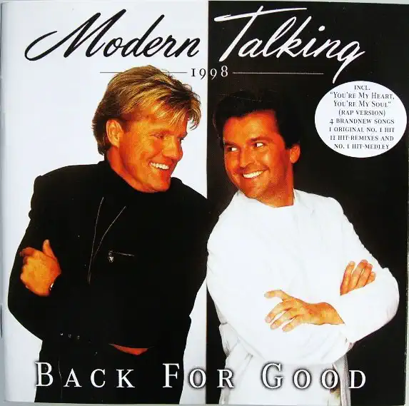 Modern Talking 1998 - Back For Good - CD /plast/