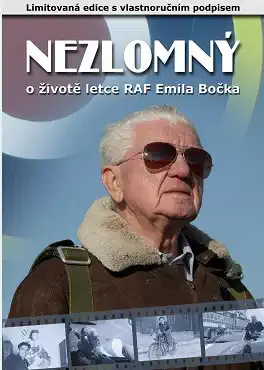Nezlomný - o životě letce RAF Emila Bočka - DVD /plast/