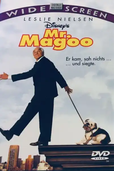 Mr. Magoo / Pan Magor - Leslie Nielsen - DVD /plast/ - bazarové zboží