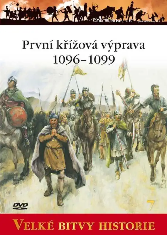 Velké bitvy historie - První křížová výprava 1096-1099 - DVD /slim/