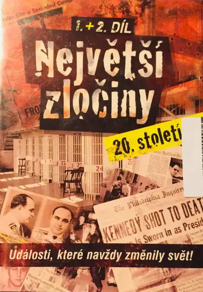 Největší zločiny 20. století - 1. a 2. díl - DVD /slim/