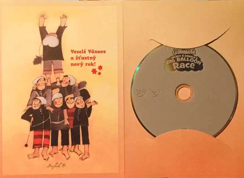 Mickeyho klubík - Donaldův balónový závod - DVD /dárkový obal/