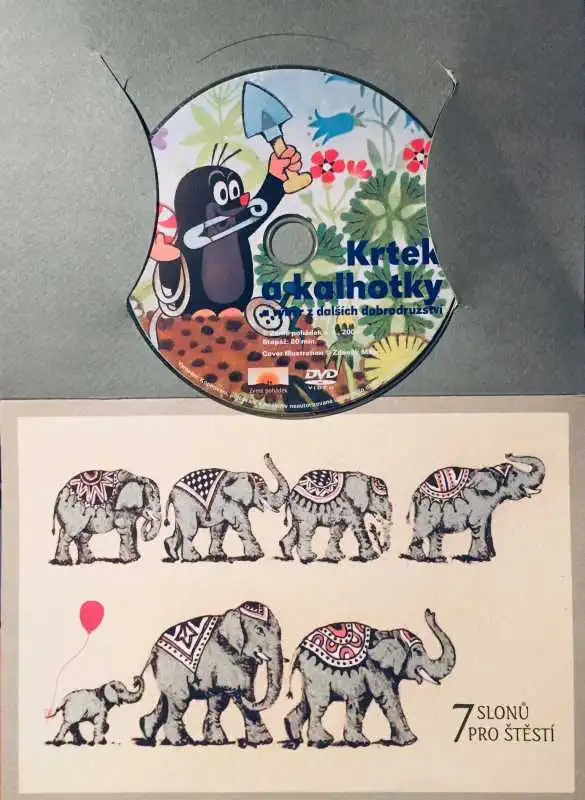 Krtek a kalhotky a výběr dalších dobrodružství - DVD /dárkový obal/
