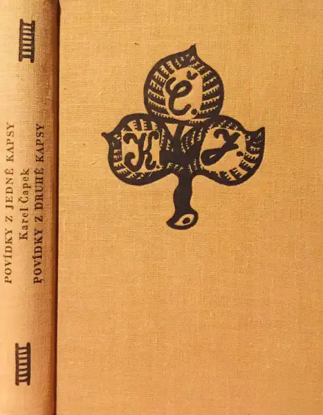 Povídky z jedné kapsy / Povídky z druhé kapsy - Karel Čapek /bazarové zboží/