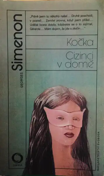 Kočka / Cizinci v domě - Georges Simenon /bazarové zboží/