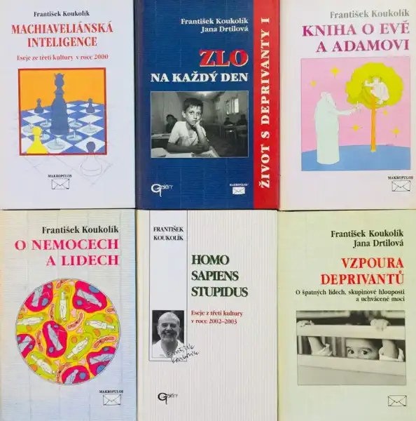 Knižní kolekce František Koukolík - 6 x kniha /bazarové zboží/