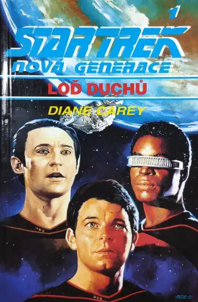 Star Trek 1 Nová generace - Loď duchů - Diane Carey /bazarové zboží/
