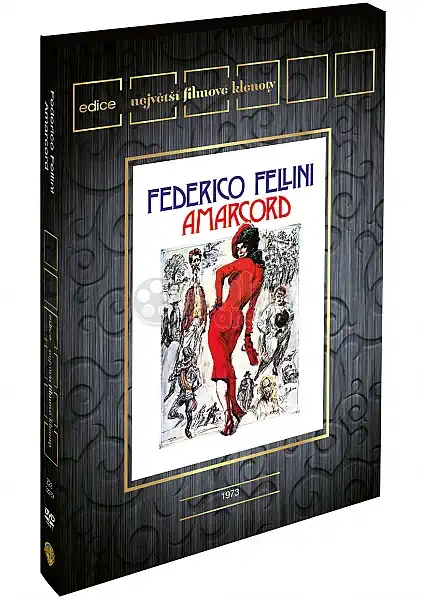 Amarcord - Federico Fellini - DVD /plast v šubru/