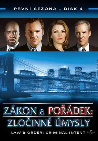 Zákon a pořádek: Zločinné úmysly - disk 4 - DVD /pošetka/
