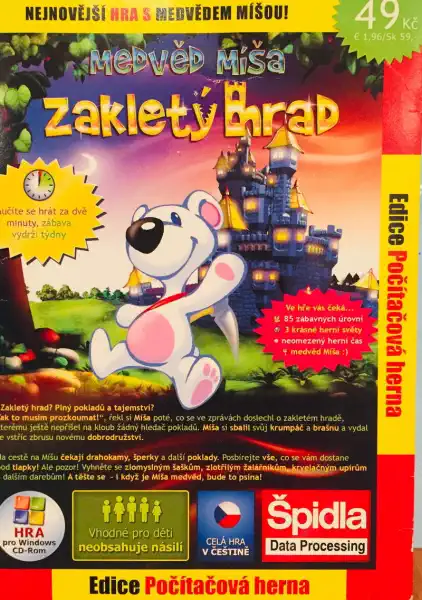 Medvěd Míša - Zakletý hrad - PC hra /pošetka/