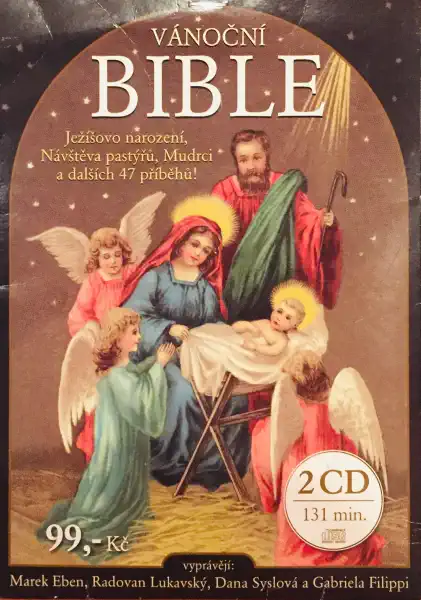 Vánoční bible - 2xCD /pošetka/