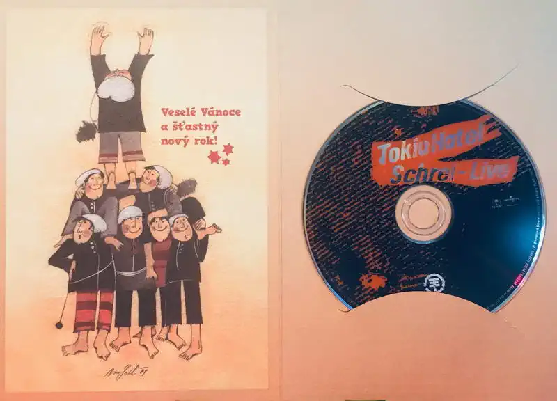 Tokio Hotel - Schrei - Live - DVD /dárkový obal/