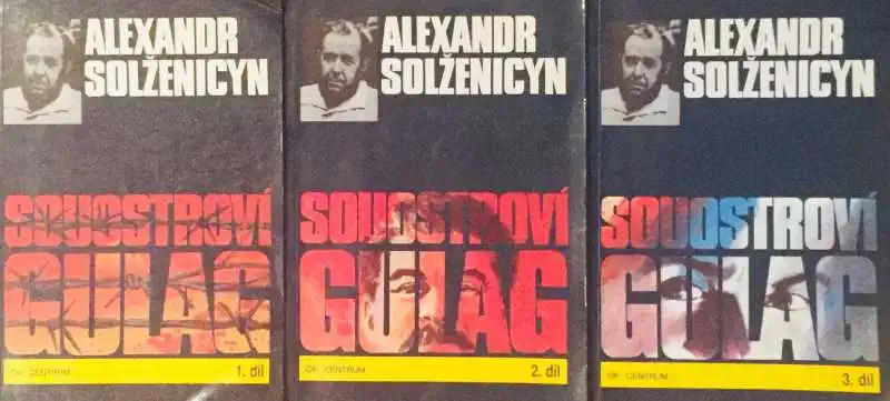 Knižní kolekce Souostroví Gulag - Alexandr Solženicyn - 3 x kniha /bazarové zboží/