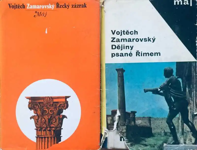 Knižní kolekce Vojtěch Zamarovský - 2 x kniha /bazarové zboží/
