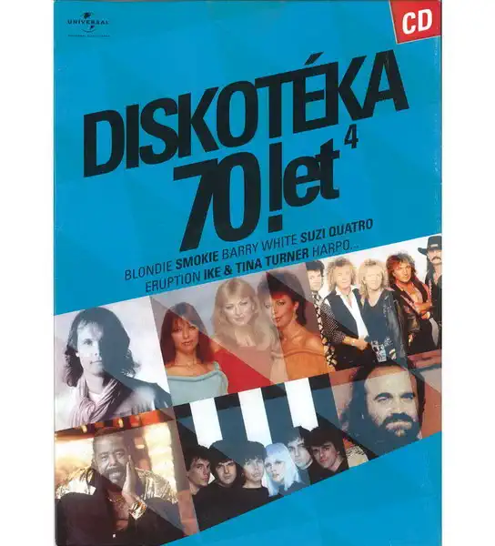 Diskotéka 70.let 4 - CD papírová pošetka
