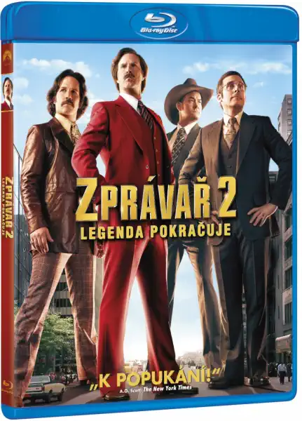 Zprávař 2 - Legenda pokračuje - Blu-ray Disc