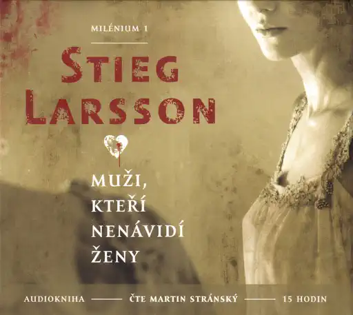 Muži, kteří nenávidí ženy - Stieg Larsson - 2xCD Audiokniha /digipack malý/