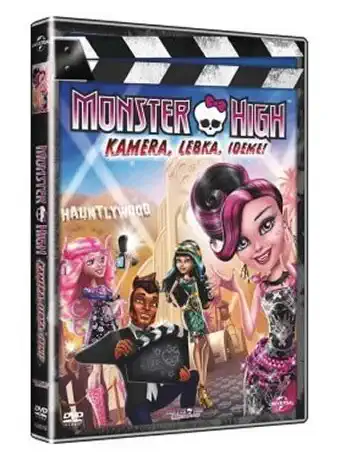 Monster High - Kamera, lebka, ideme! - DVD /plast/