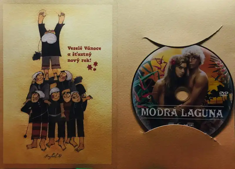 Modrá laguna - DVD /dárkový obal/