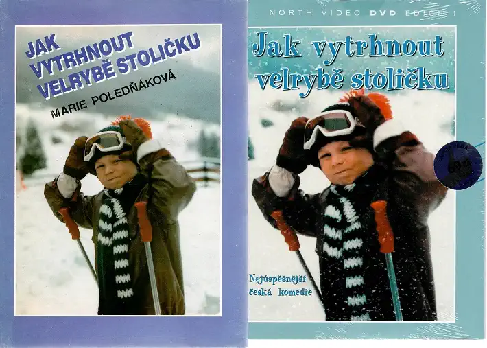 Jak vytrhnout velrybě stoličku - Marie Poledňáková ( 1x kniha bazarová + DVD )