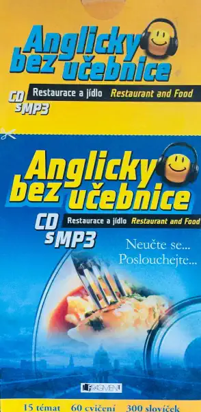 Anglicky bez učebnice - Resaturace a jídlo - výukové CD s MP3 /pošetka/