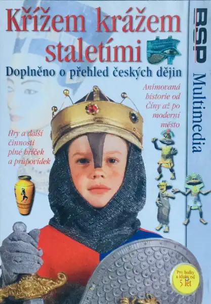 Křížem krážem staletími - PC hra /plast/