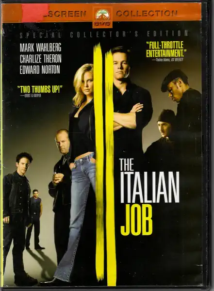 The Italian Job / Loupež po italsku - DVD plast - bazarové zboží (originální znění s CZ titulky)