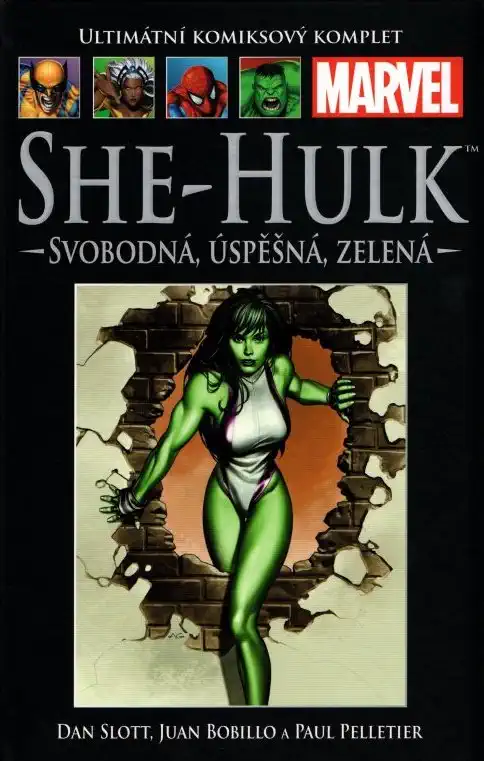 Ultimátní komiksový komplet 30 - She-Hulk - Svobodná, úspěšná, zelená - Dan Slott /bazarové zboží/