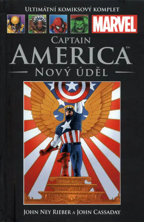 Ultimátní komiksový komplet 14 - Captain America - Nový úděl - John Ney Rieber /bazarové zboží/