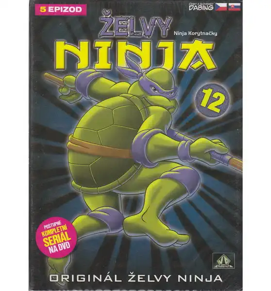 Želvy ninja 12 - VAPET - DVD digipack - bazarové zboží