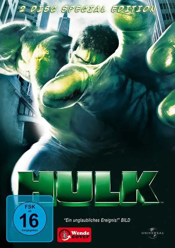 Hulk - 2 Disc Special Edition - v originálním znění bez CZ titulků - DVD /plast/