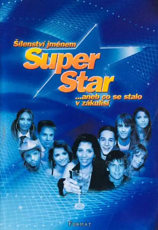 Šílenství jménem SuperStar...aneb co se stalo v zákulisí - Svatopluk Štefl a kol. /bazarové zboží/