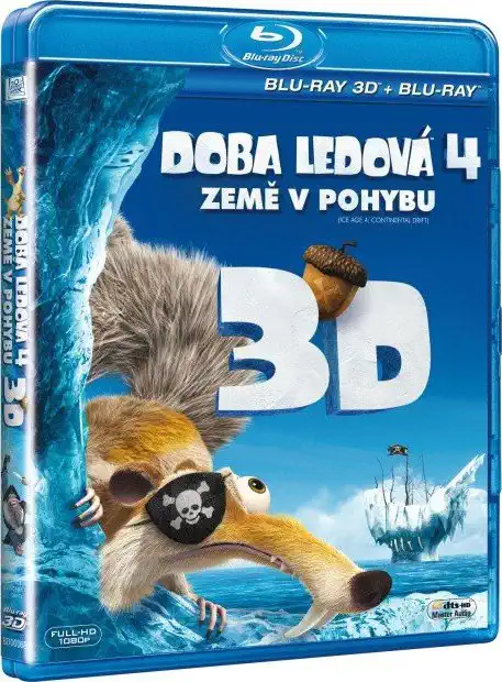 Doba ledová 4 - Země v pohybu - Blu-ray Disc