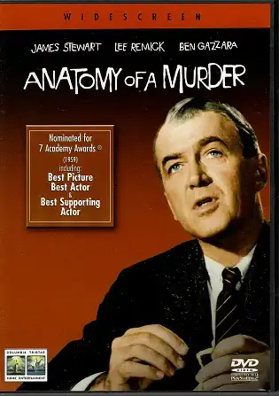 Anatomy of a Murder / Anatomie vraždy ( originální znění, titulky CZ ) plast DVD