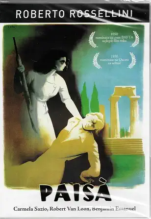 Paisa / Paisa - Roberto Rossellini ( originální znění, titulky CZ ) plast DVD