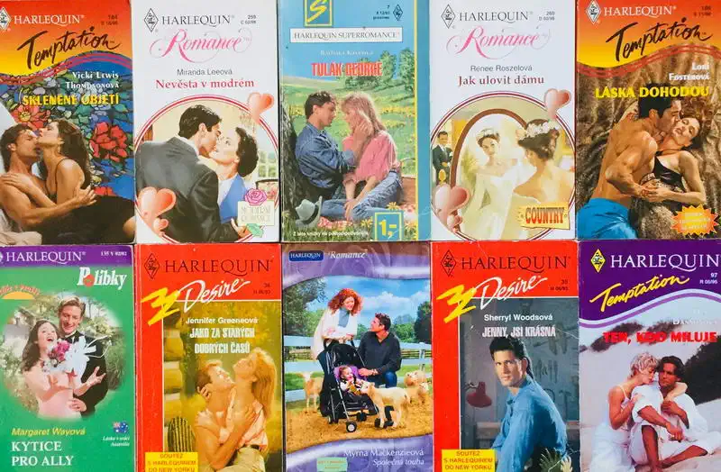 Velká knižní kolekce Harlequin 119. - 10x bazarová kniha