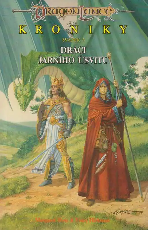 Kroniky - Draci jarního úsvitu - Margaret Weis & Tracy Hickman /bazarové zboží/