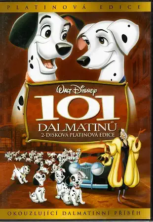 101 dalmatinů - 2-disková platinová edice - DVD plast /bazarové zboží/