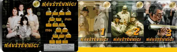 Kolekce Návštěvníci/ Plechový dárkový BOX - 3x DVD Plast