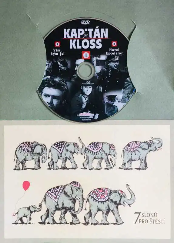 Kapitán Kloss I - 1.-2.díl - DVD /dárkový obal/