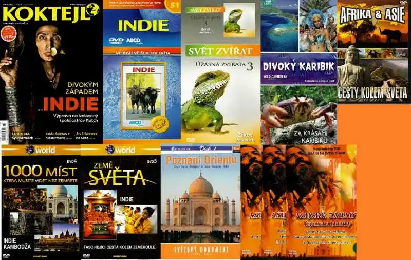 Kolekce INDIE ( 1x časopis Koktejl + 10x DVD )