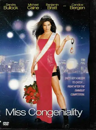 Miss congeniality / Slečna drsňák (originální znění, BE titulků CZ ) bazarové zboží digipack DVD