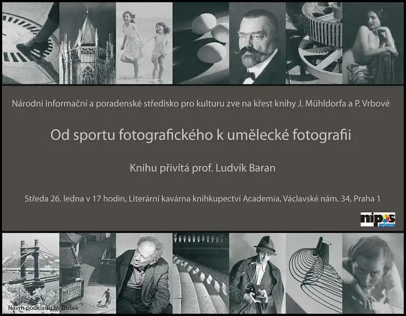 Od sportu fotografického k umělecké fotografii - Josef Mühldorf a Pavla Vrbová /bazarové zboží/