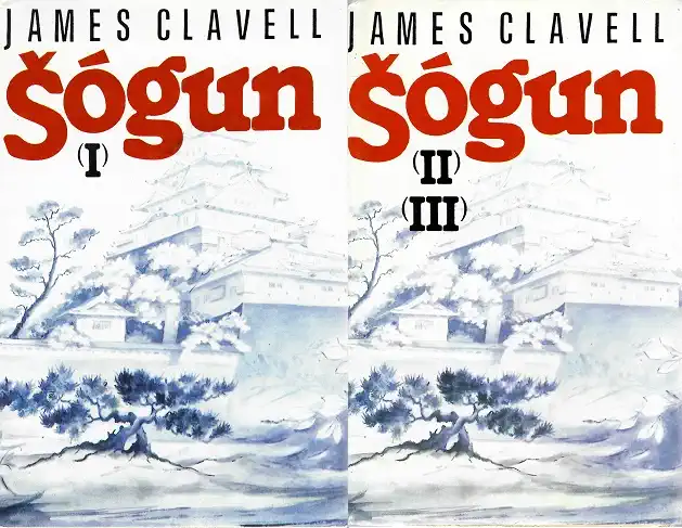 Kolekce ŠÓGUN - James Clavell ( 2x kniha bazarová )