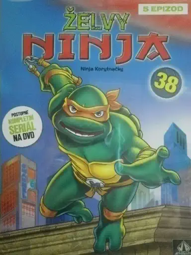 Želvy Ninja 38 - Vapet - DVD /plast/bazarové zboží/