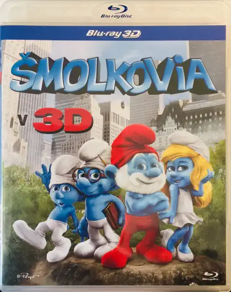 Šmolkovia v 3D / Šmoulové ve 3D - Blu-ray Disc